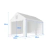 Garažni šator – premium konstrukcija 38 mm + cerada 280 g/m²