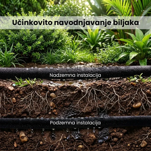 Sustav navodnjavanja kap na kap 30 m