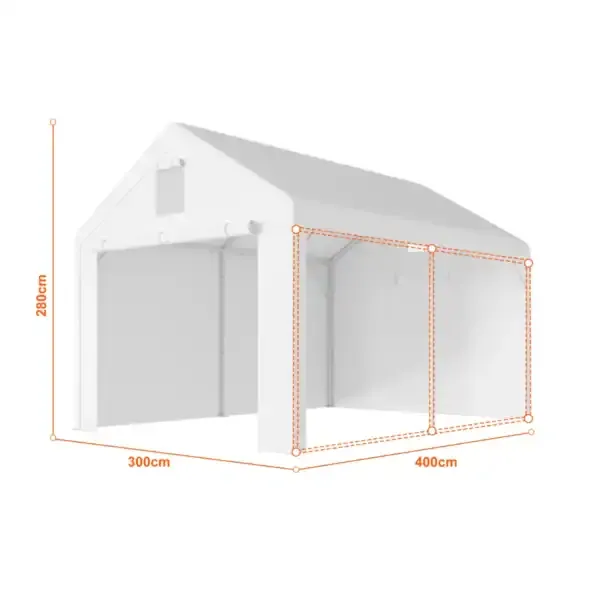 Garažni šator 3×4 m