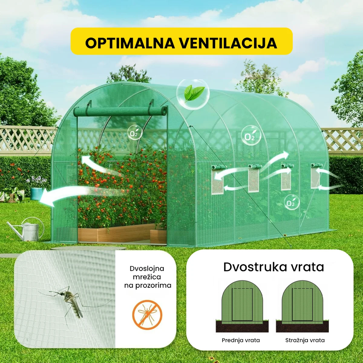 Plastenik 2.5×4×2 m