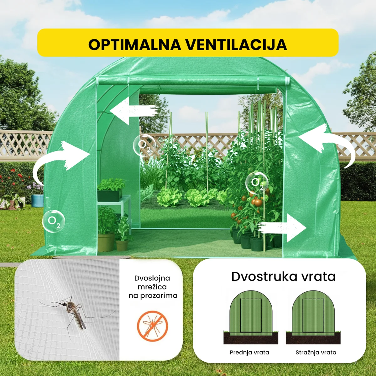 Plastenik 2.5×5×2 m