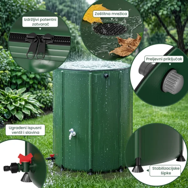 Sakupljač kišnice 500 L