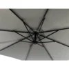 Viseći vrtni suncobran – siva boja